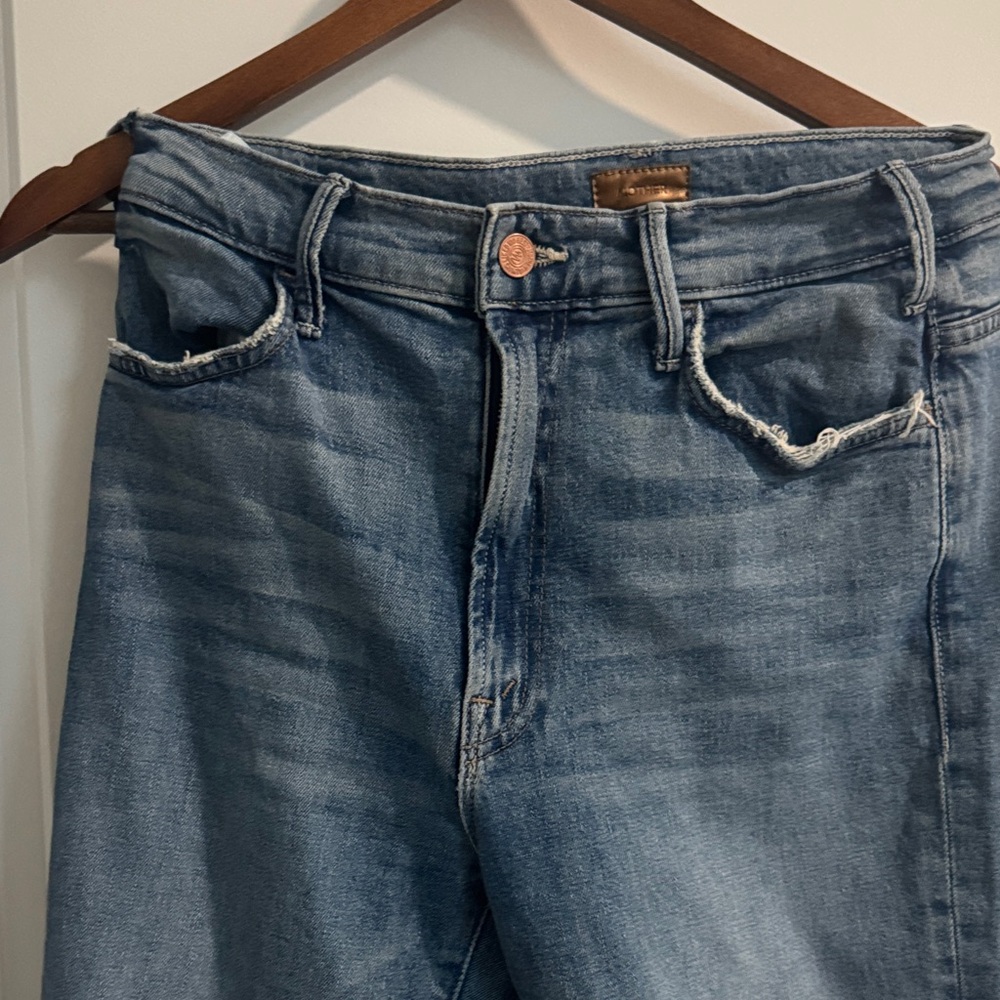 MOTHER Blue Denim Jeans